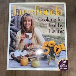 Jane Fonda cooking for healthy loving recipe cookbook nee!